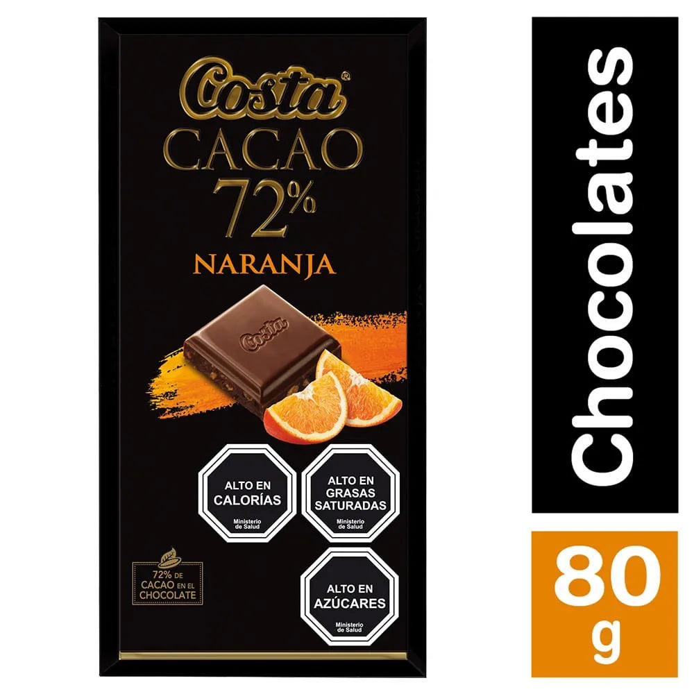 Cacao Naranja 72% - 7802215101489