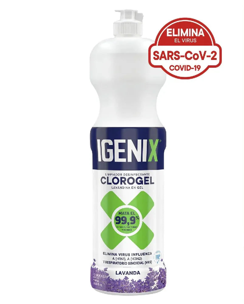 Igenix Clorogel Lavanda 900 ml - 7805040001825