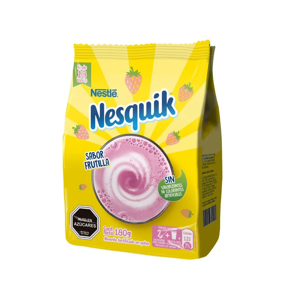 Nesquik Frutilla 180gr - 7613036838191