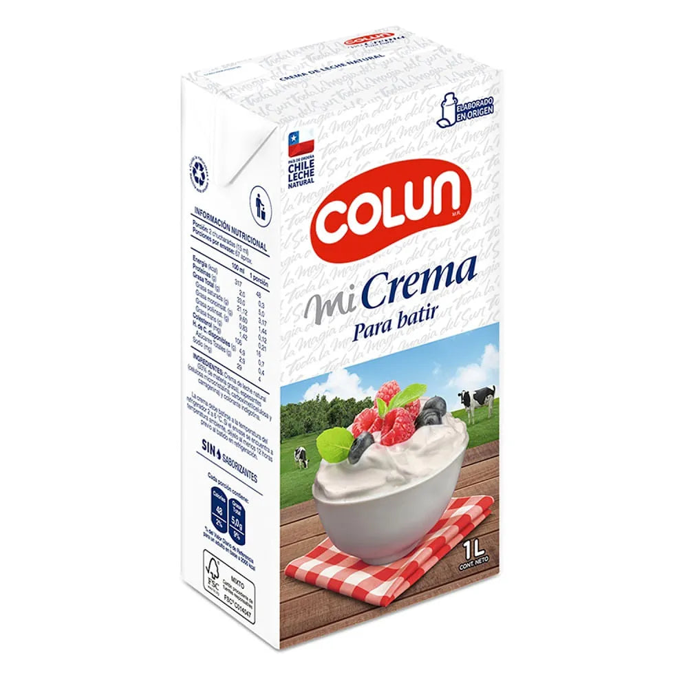 Crema Para Batir 1 lt - 7802920000435