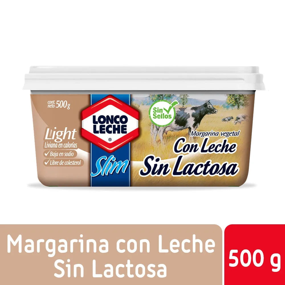 Margarina sin Lactosa 500gr - 7802910004719