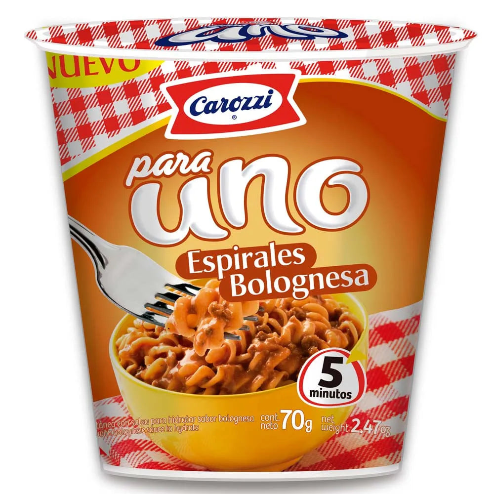 Espirales Bolognesa 70gr - 7802575015570