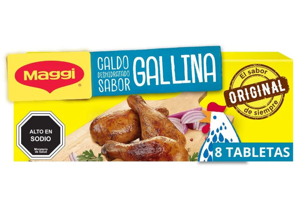 Caldo Gallina X8 88g - 7802950005936