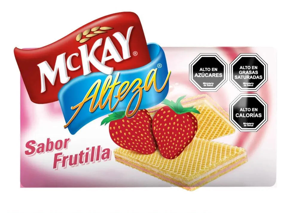 Galleta Frutilla 140g - 7802230082527