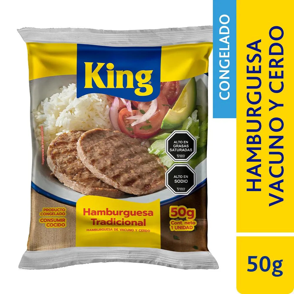 Hamburguesa Tradicional 50 gr - 7809611709585