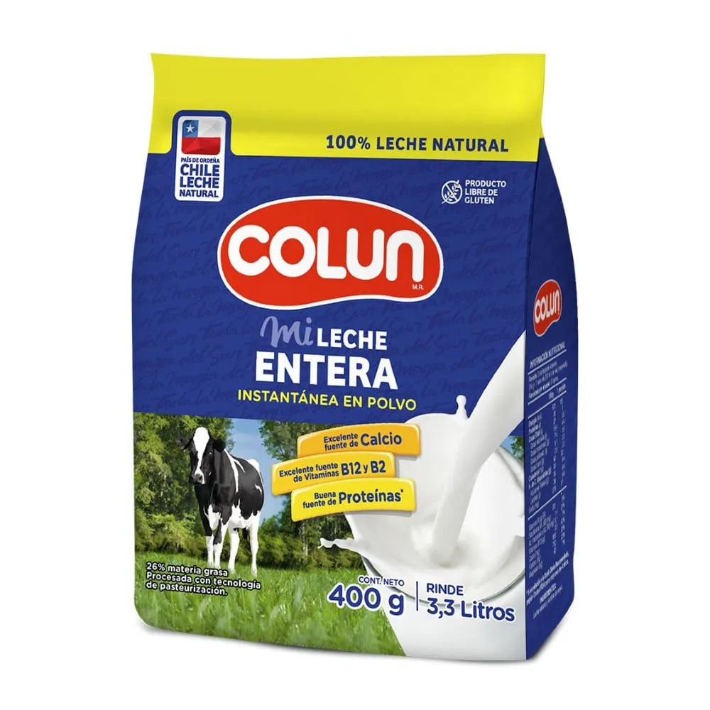Leche Entera 400gr - 7802920009858