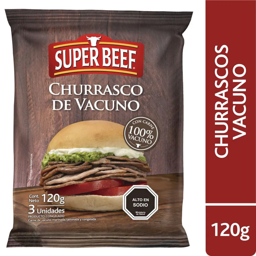 Churrasco  De Vacuno 120 gr - 7809611717597