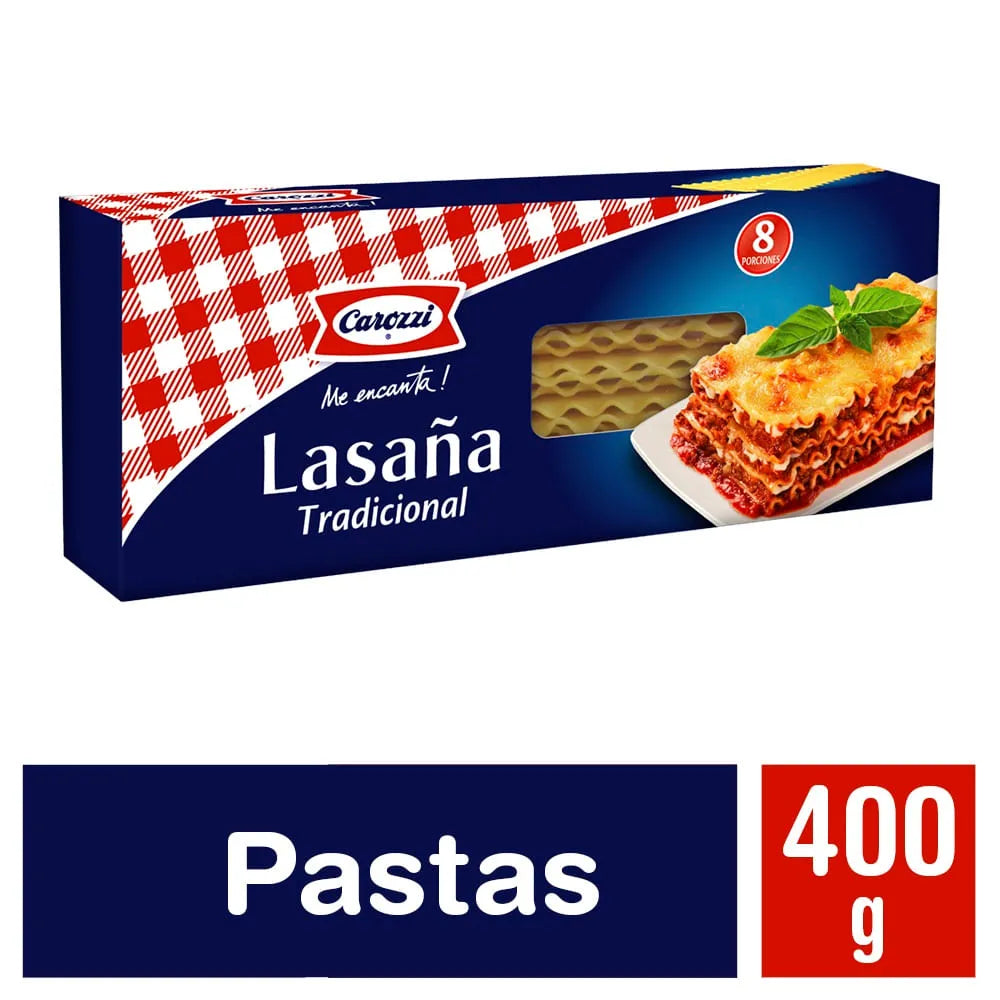 Lasaña Tradicional 400 gr - 7802575007261