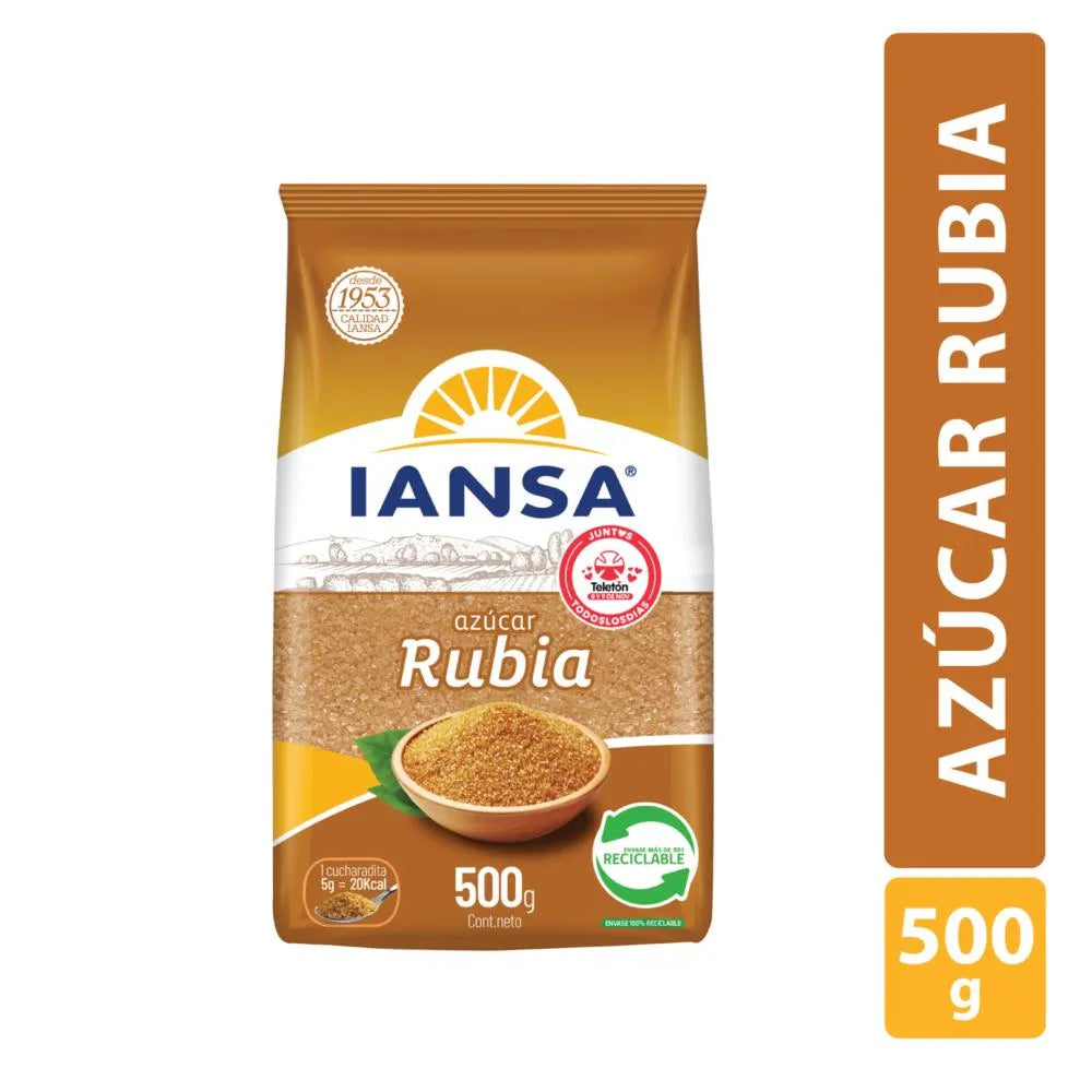 Azucar Rubia 500 gr - 7801505231950