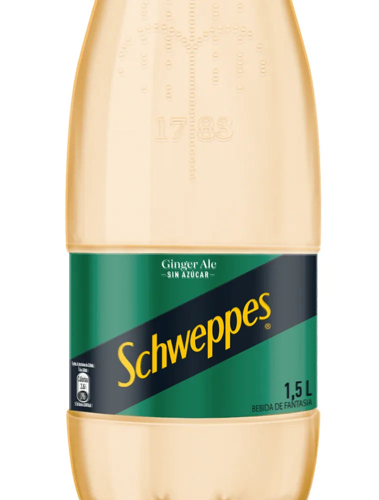 Ginger Ale Sin Azucar 1.5L - 7801610381021