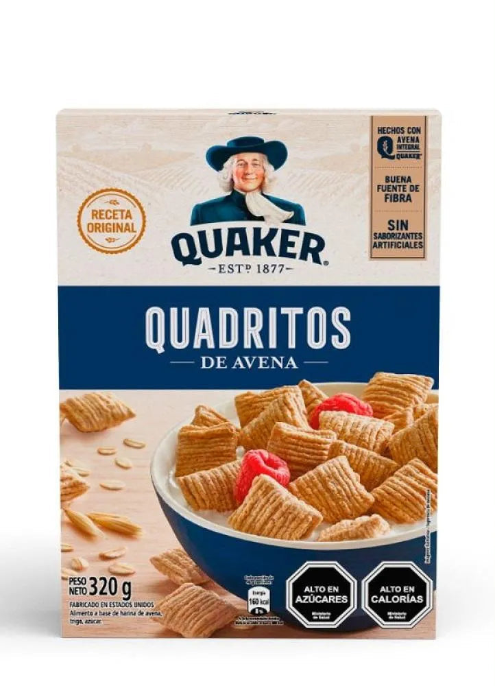 Quadritos De Avena 320g - 7802000019579