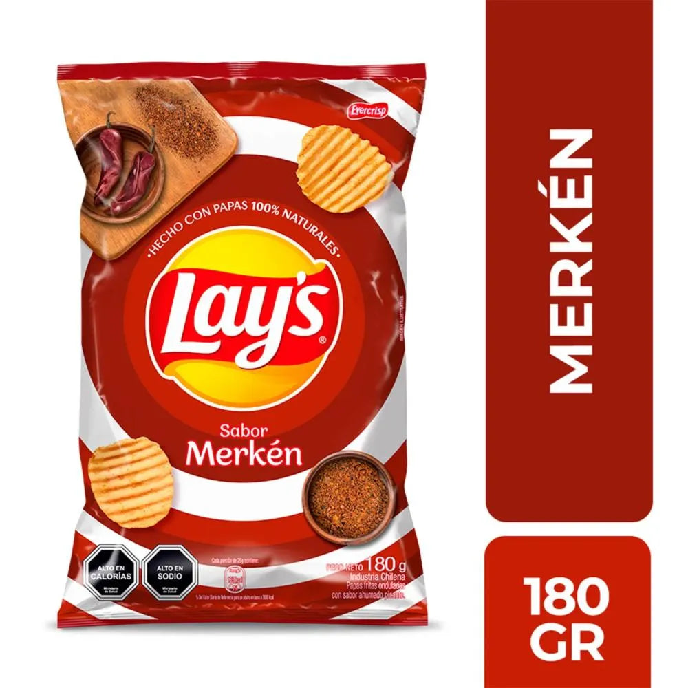 Lay's Merken 180g - 7802000019432