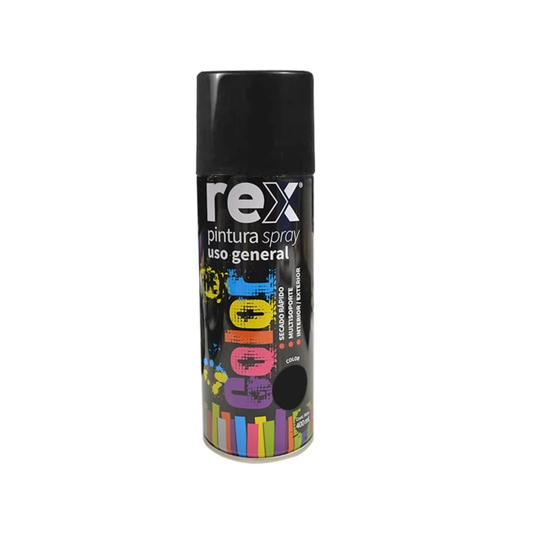 Pintura Spray Negra - 7809593103500