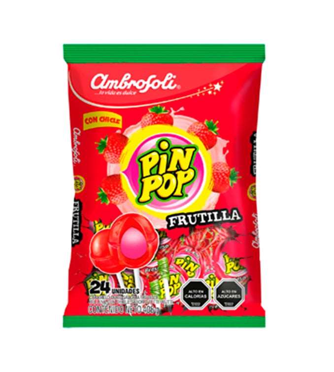 Paletas Sabor Frutilla - 7702174076562