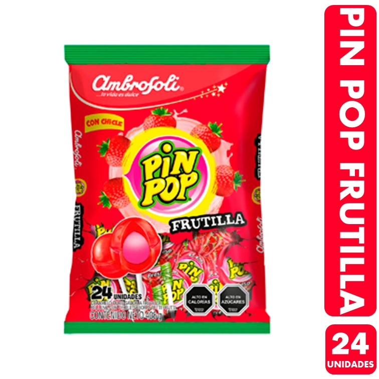 Paletas Sabor Frutilla - 7702174076562