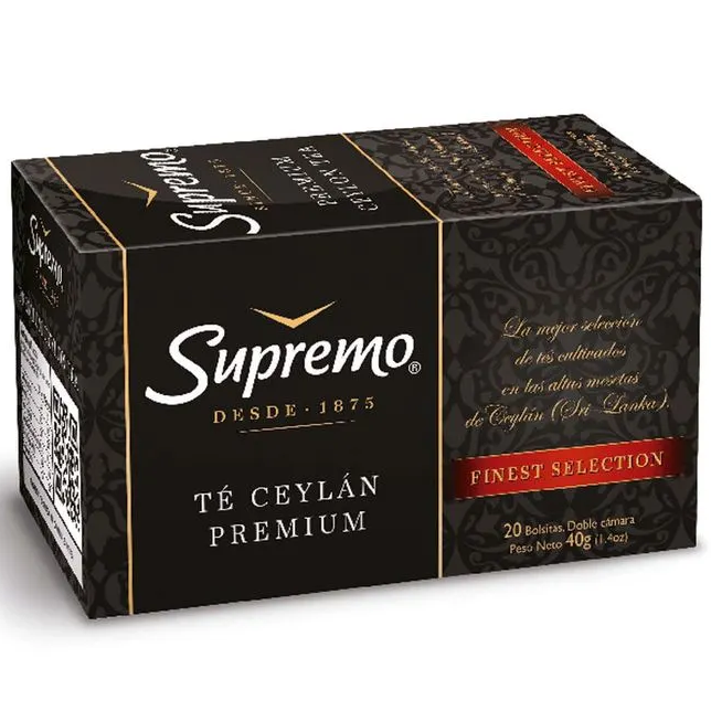 Supremo - Te Ceyland Premium X20 unid 40 gr